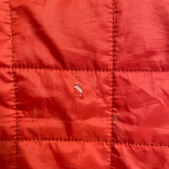 LL Bean light jacket in brick orange - Picture 7 of 8